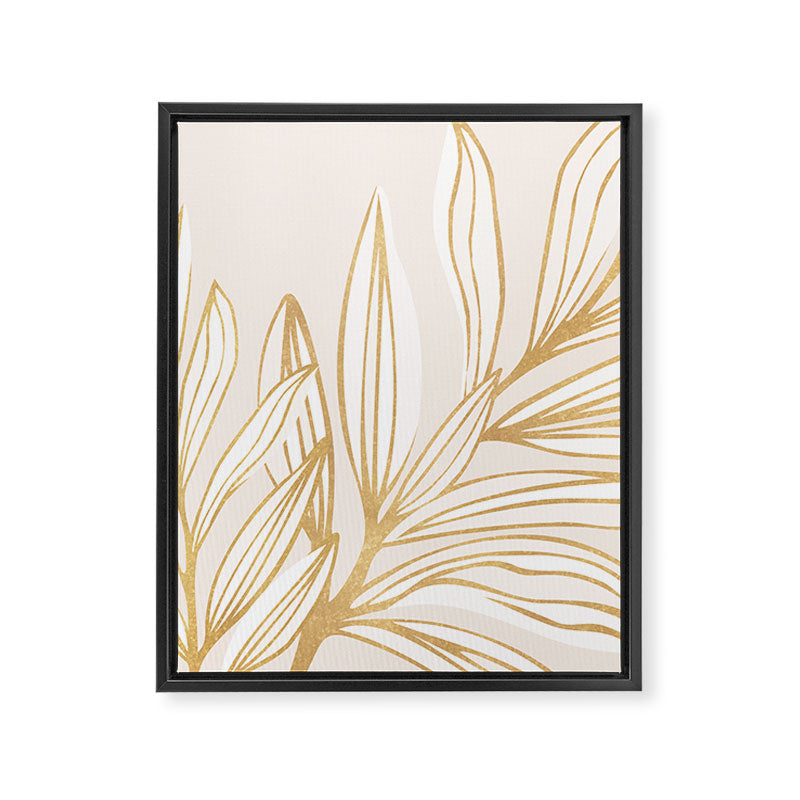 Wild Summer Meadow - Abstract Botanic Framed Canvas Print Gallery Image 8