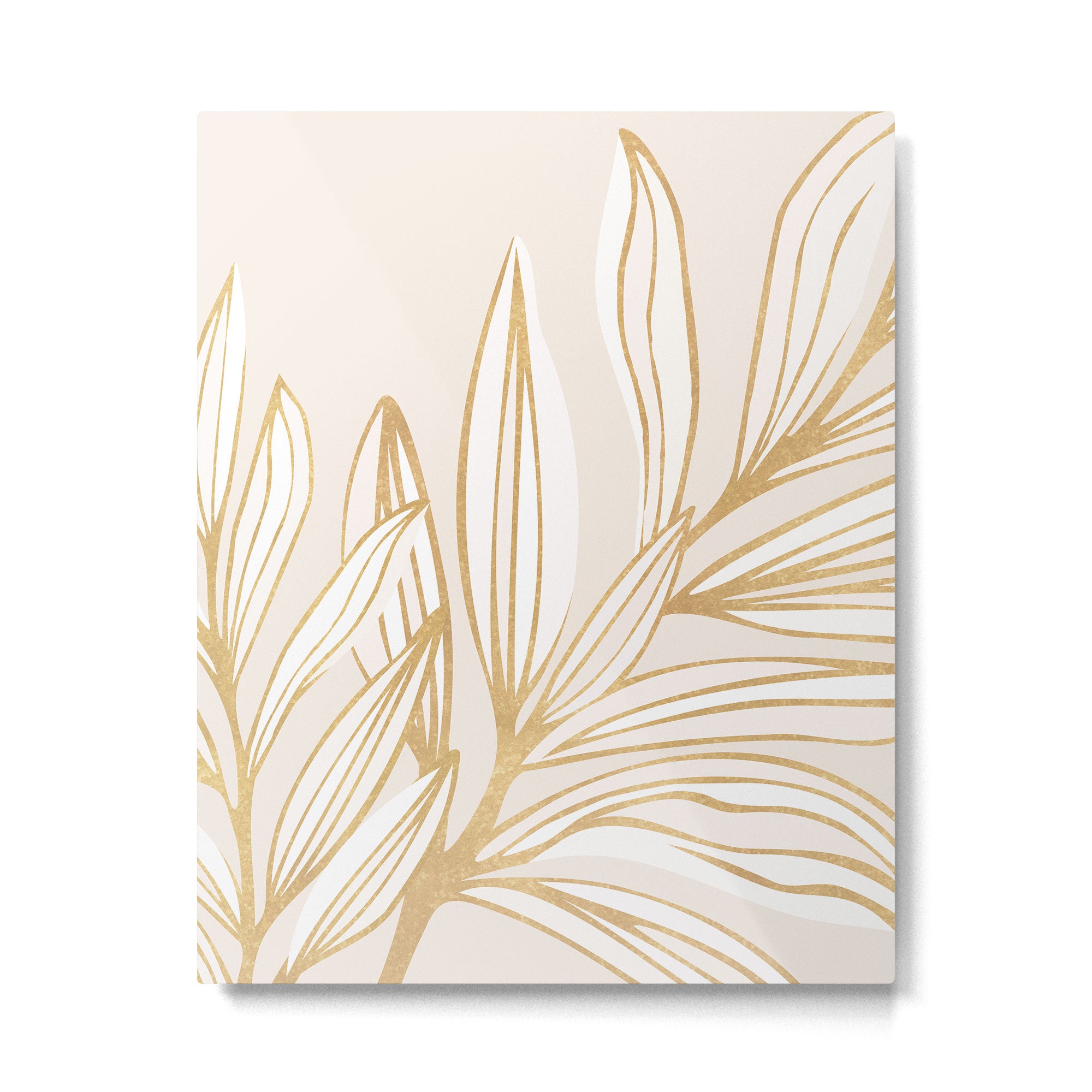 Wild Summer Meadow - Abstract Botanic Metal Print Gallery Image 6