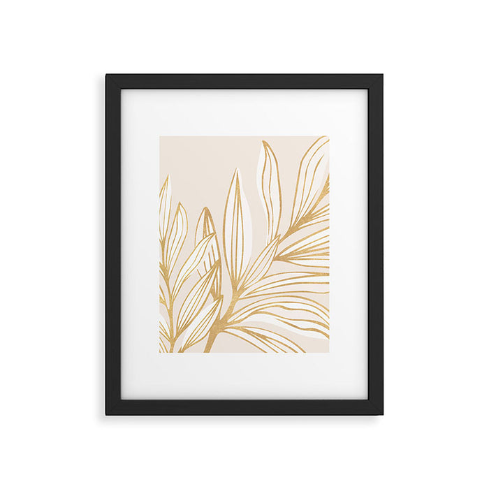 Wild Summer Meadow - Abstract Botanic Framed Art Print Gallery Image 1