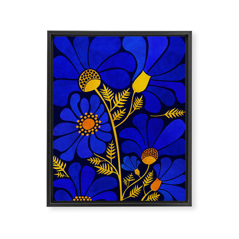 Wildflower Garden Framed Canvas Print Gallery Image 6