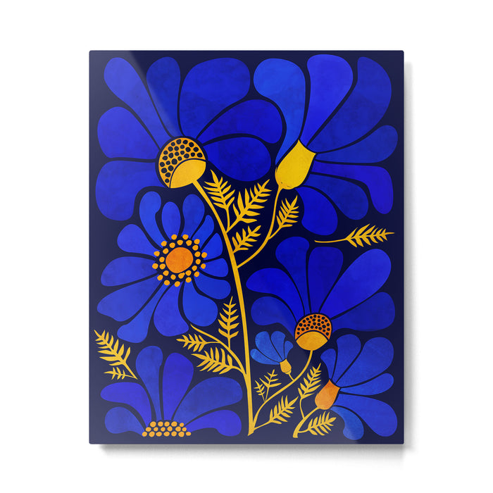 Wildflower Garden Metal Print Gallery Image 1