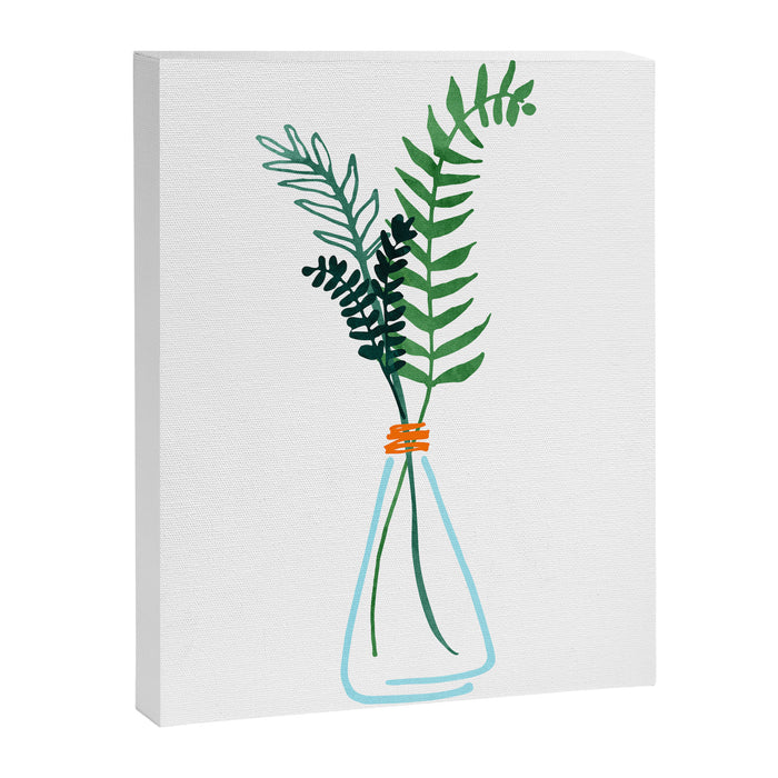 Winter Herbs / Botanical Illustration Canvas Print Gallery Image 1
