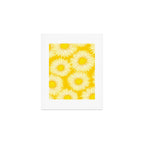Yellow Sunflowers Floral Pattern Art Print Gallery Image 1