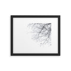 BLACK BRANCHES Framed Art Print Gallery Image 5