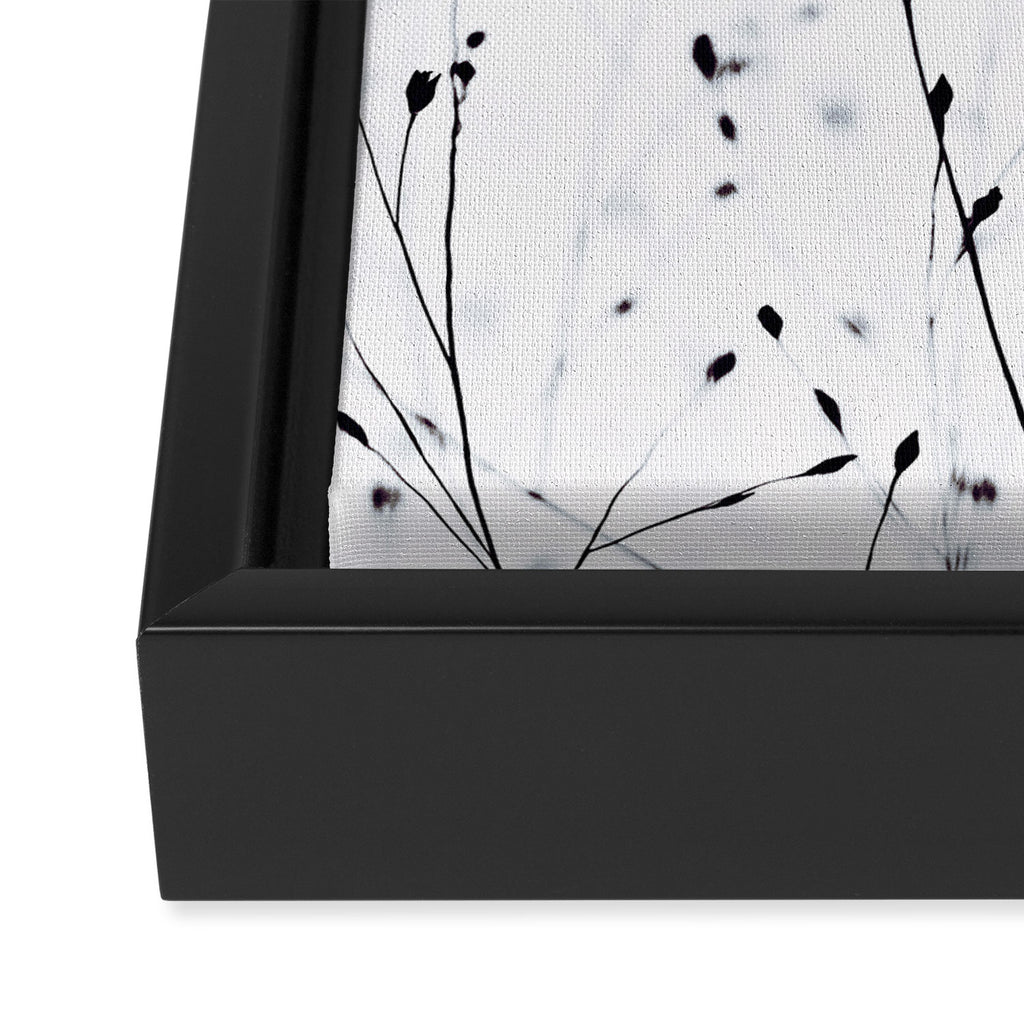 BLACK GRASS Framed Canvas Print Gallery Image 3