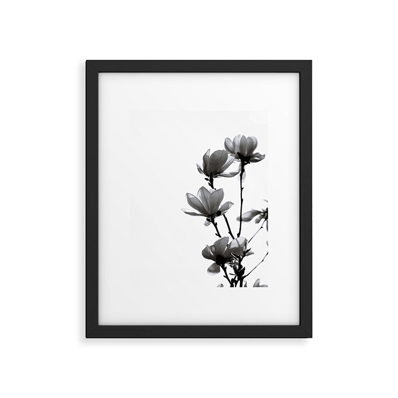 BLACK MAGNOLIA Framed Art Print Gallery Image 5