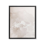 COTTON CANDY CLOUDS BEIGE by Monika Strigel Framed Canvas Print Gallery Image 6