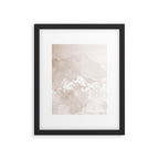 COTTON CANDY CLOUDS BEIGE by Monika Strigel Framed Art Print Gallery Image 5