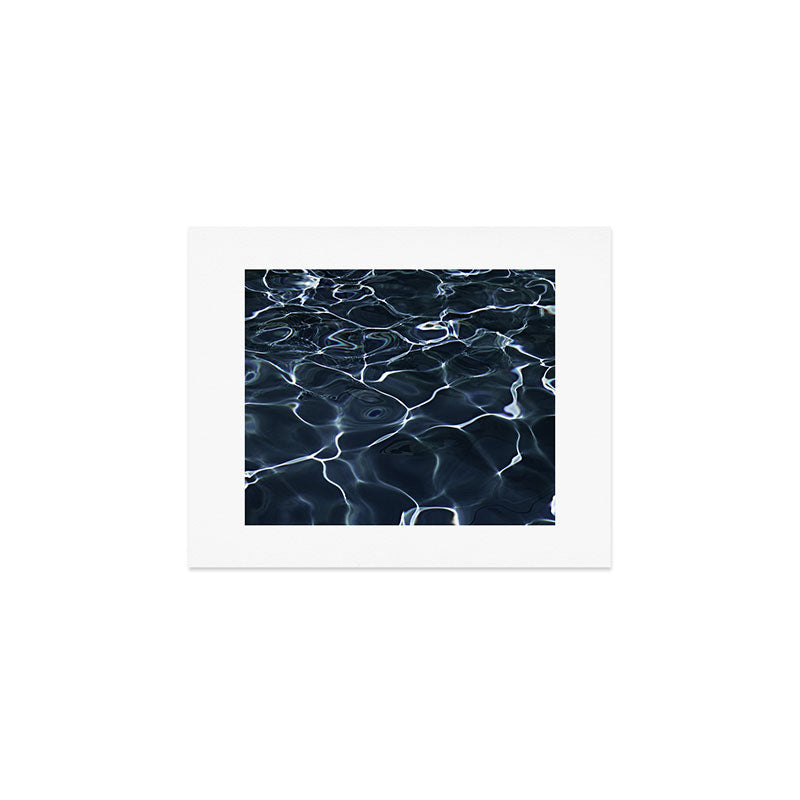 DARK BLUE -  WATER Art Print Gallery Image 1