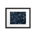 DARK BLUE -  WATER Framed Art Print Gallery Image 4