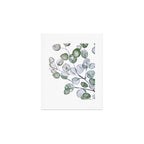 Eucalyptus Green Watercolor Art Print Gallery Image 1