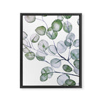 Eucalyptus Green Watercolor Framed Canvas Print Gallery Image 8