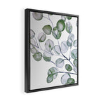 Eucalyptus Green Watercolor Framed Canvas Print Gallery Image 2