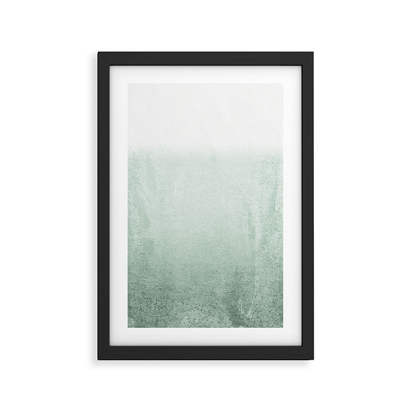 FADING GREEN EUCALYPTUS Framed Art Print Gallery Image 3