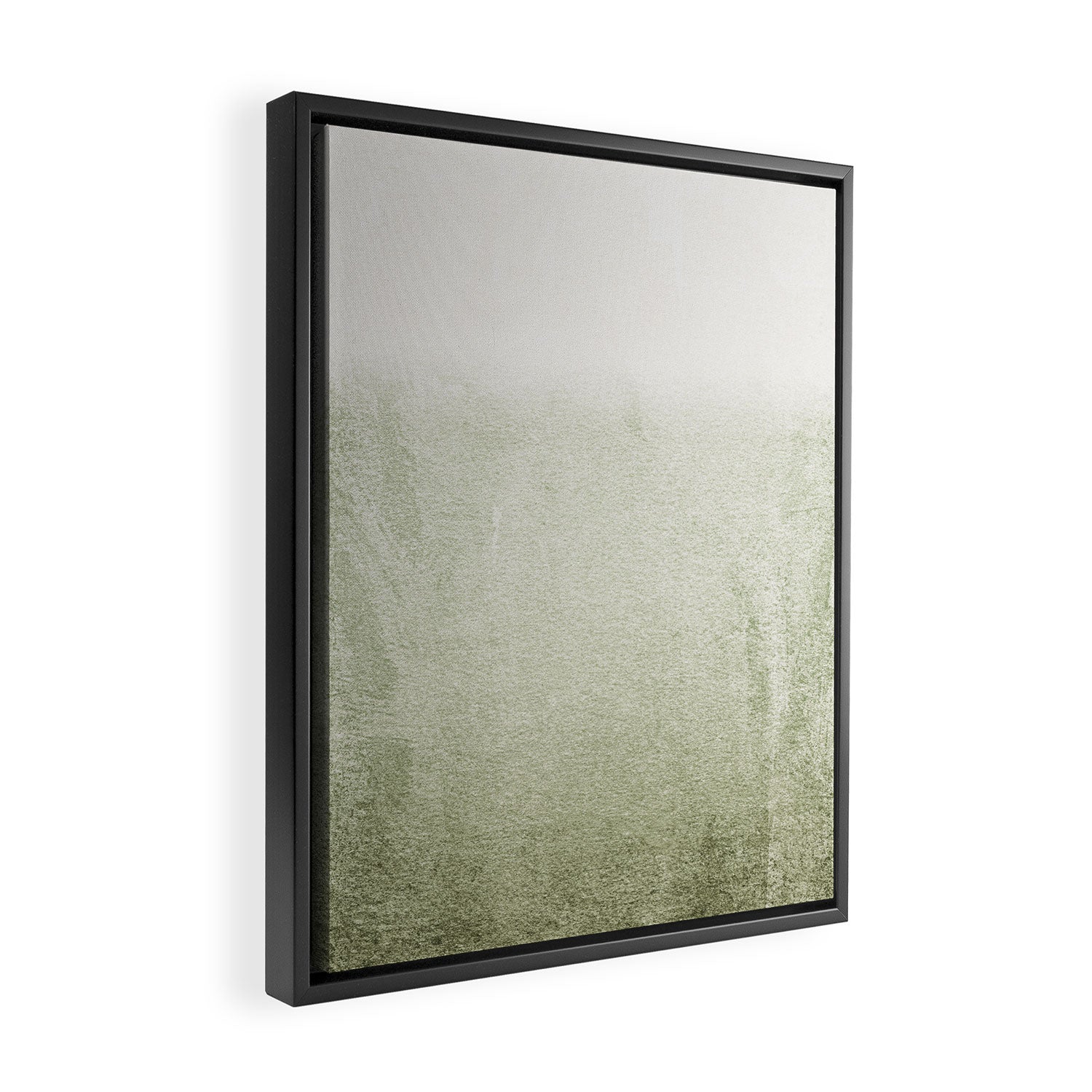FADING GREEN SAGE Framed Canvas Print Gallery Image 2