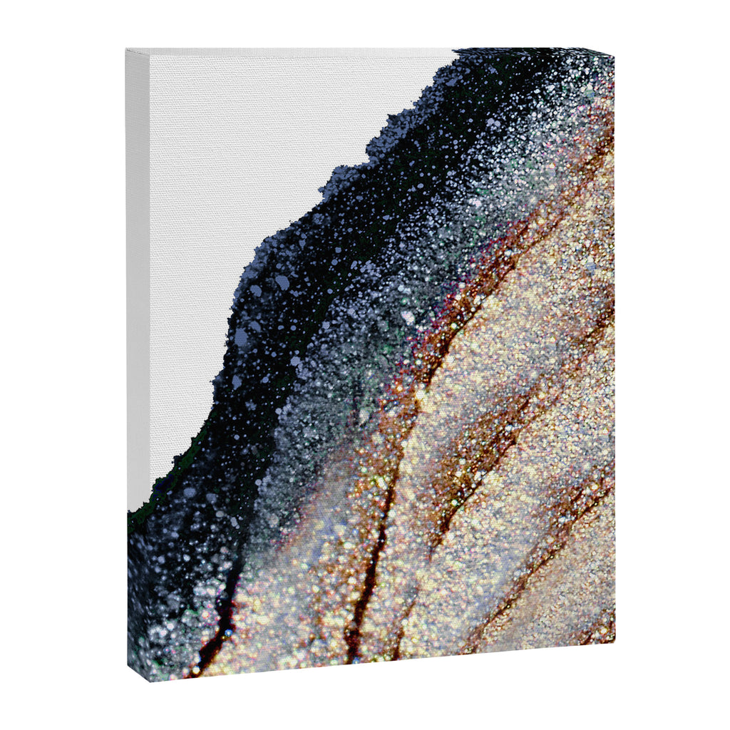 FLAWLESS GREY & GOLD Canvas Print Gallery Image 8