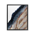 FLAWLESS GREY & GOLD Framed Canvas Print Gallery Image 8