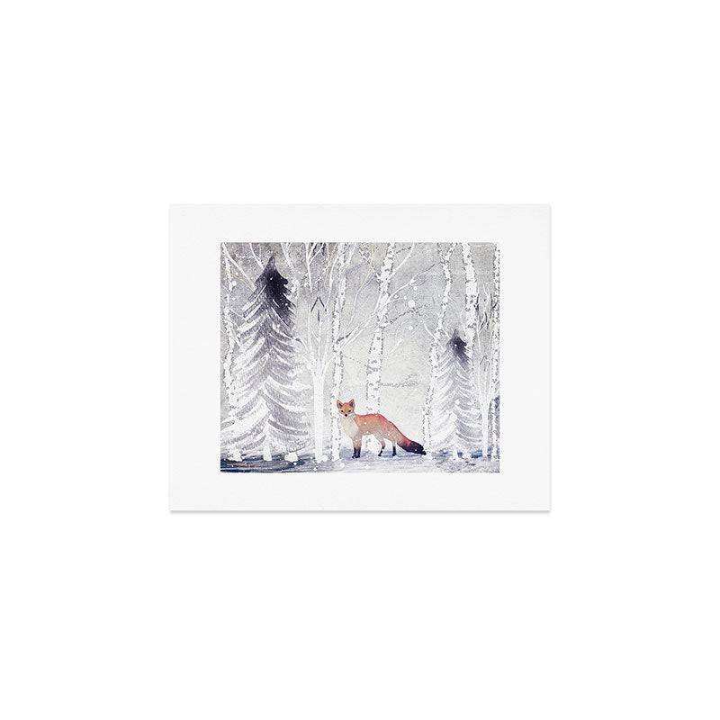 FOX FOX FOX Art Print Gallery Image 1