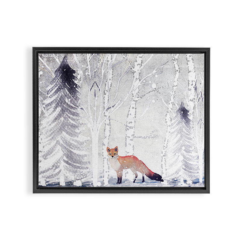 FOX FOX FOX Framed Canvas Print Gallery Image 12