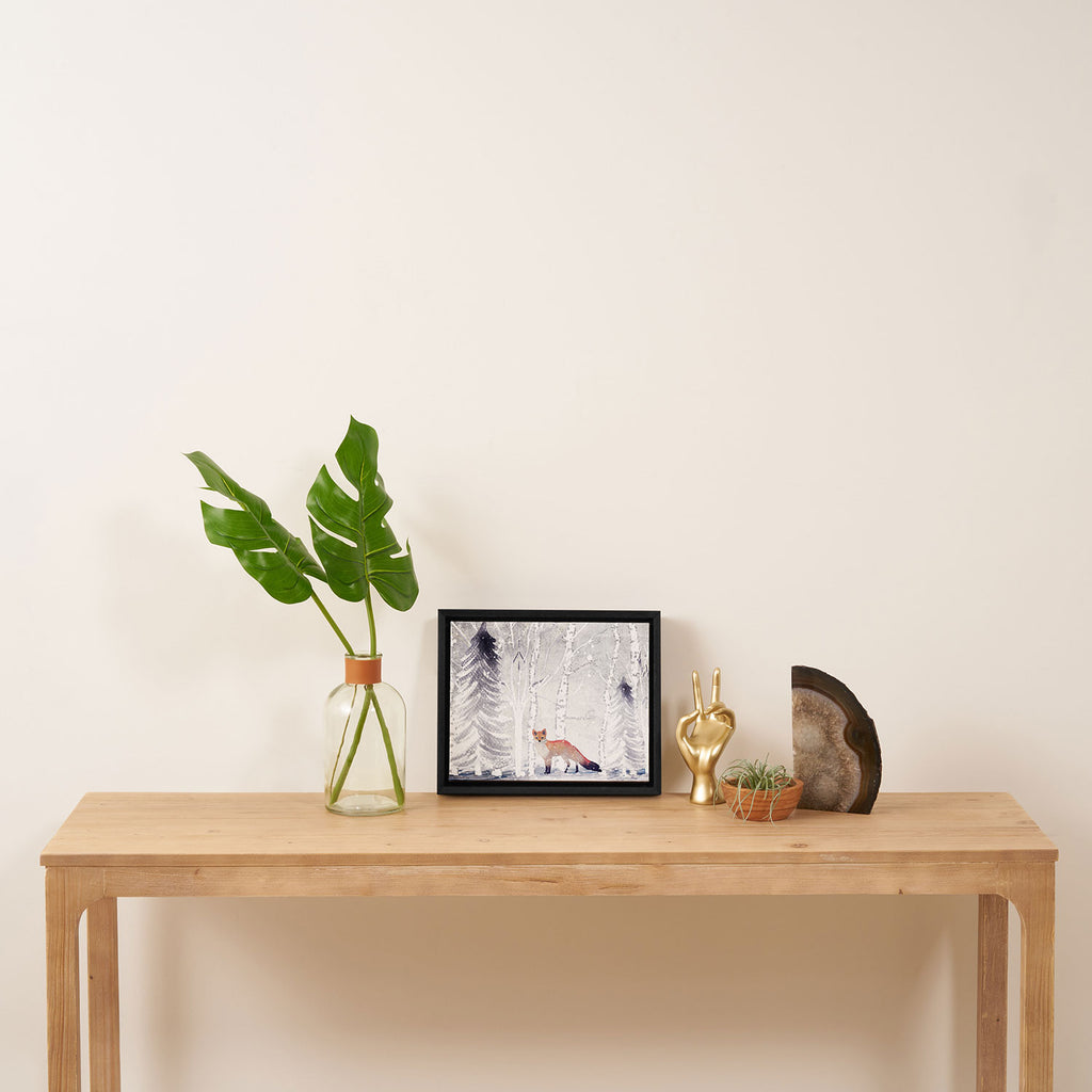 FOX FOX FOX Framed Canvas Print Gallery Image 4