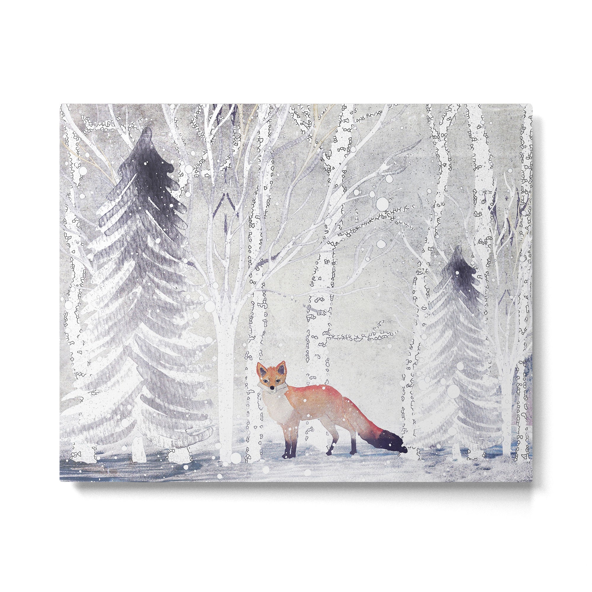 FOX FOX FOX Metal Print Gallery Image 4