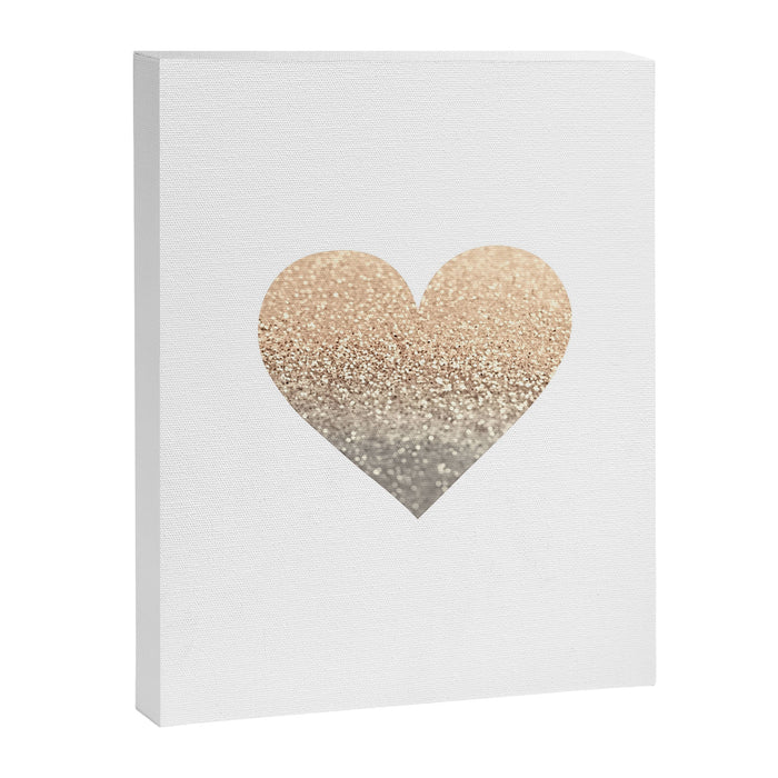 GOLD HEART Canvas Print Gallery Image 1