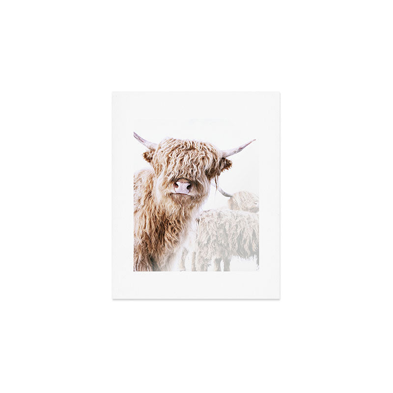 HIGHLAND CATTLE LULU Art Print Gallery Image 1