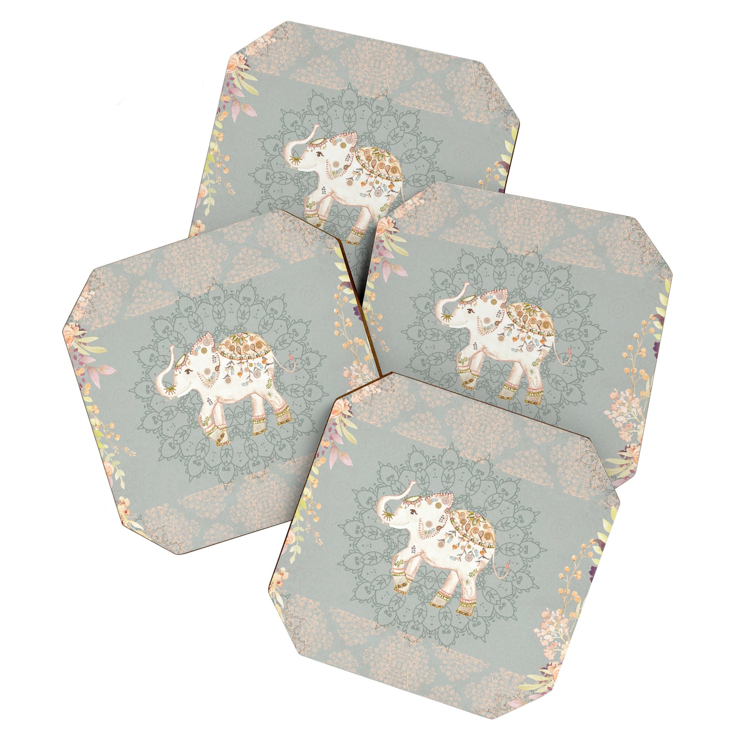 INDIAN ELEPHANT Coaster Gallery Image 1