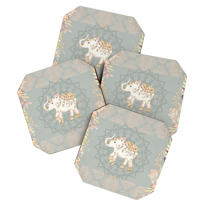 INDIAN ELEPHANT Coaster Gallery Image 1