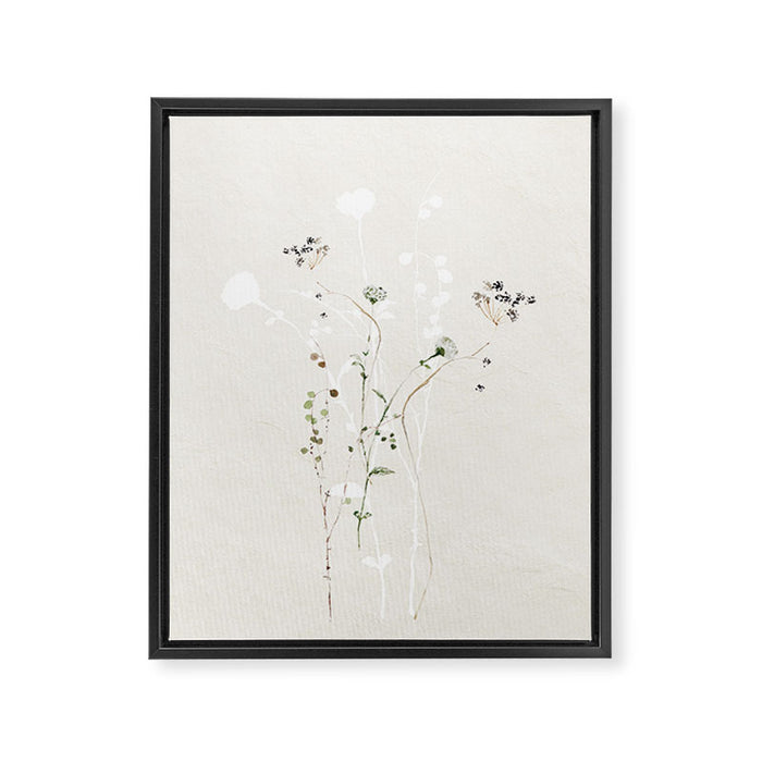 JAPANESE IKEBANA 2 Framed Canvas Print Gallery Image 1