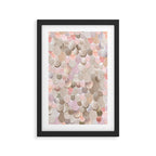 MERMAID SHELLS - CORAL ROSEGOLD Framed Art Print Gallery Image 3