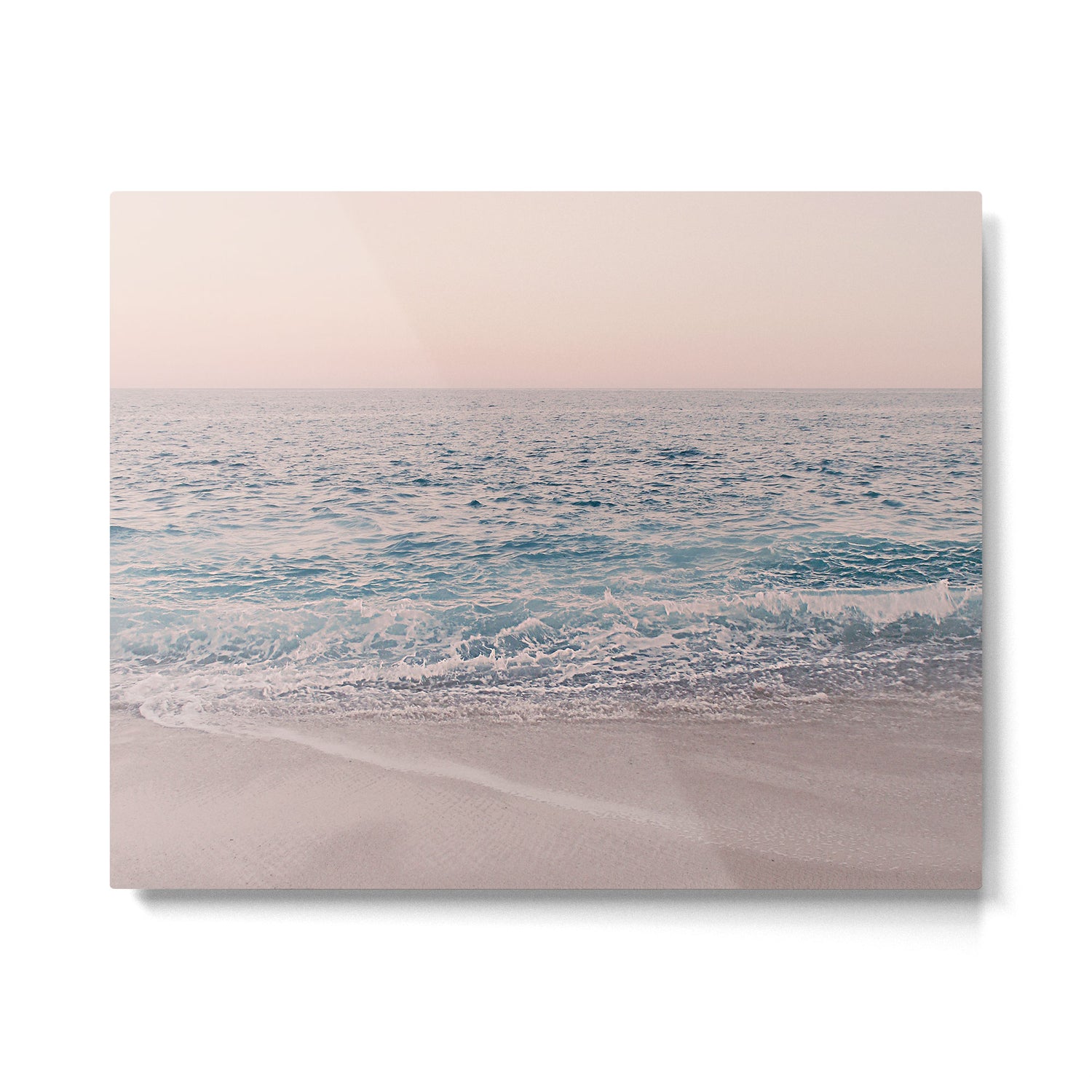 ROSEGOLD BEACH MORNING LANDSCAPE Metal Print Gallery Image 4