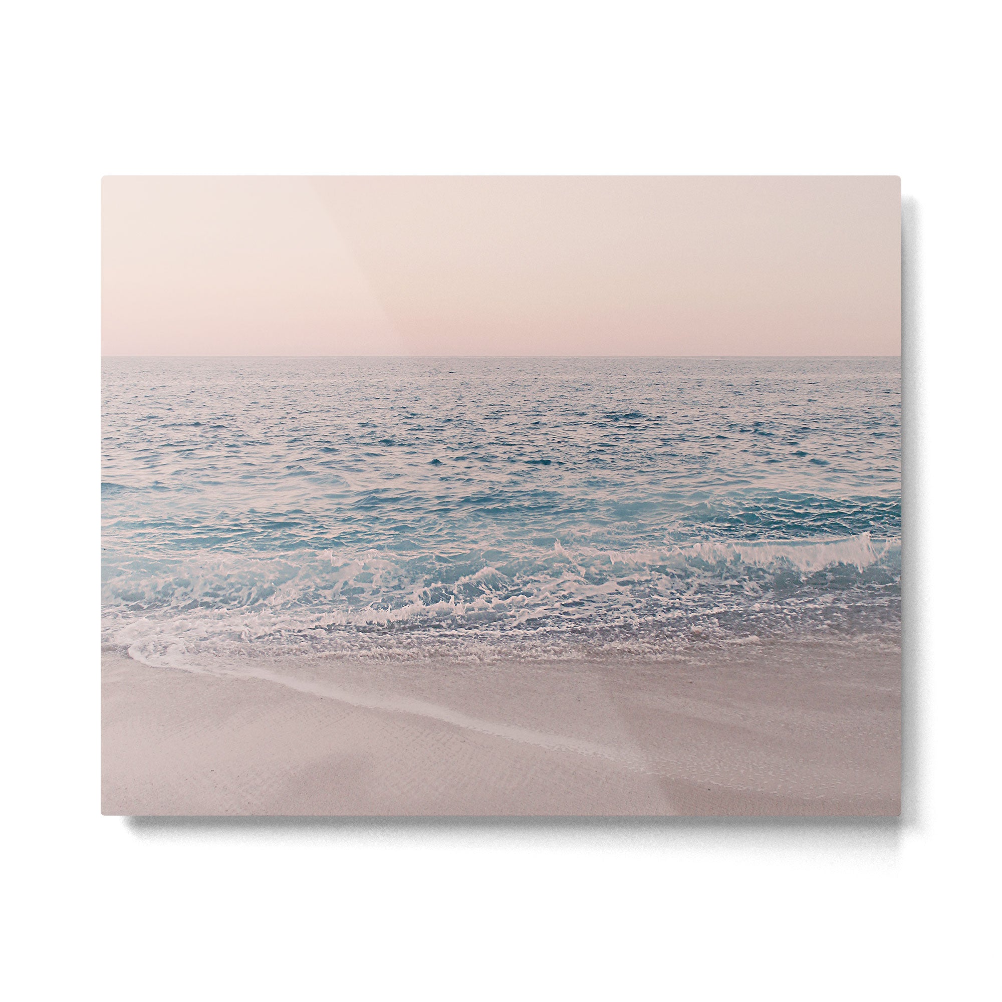 ROSEGOLD BEACH MORNING LANDSCAPE Metal Print Gallery Image 4
