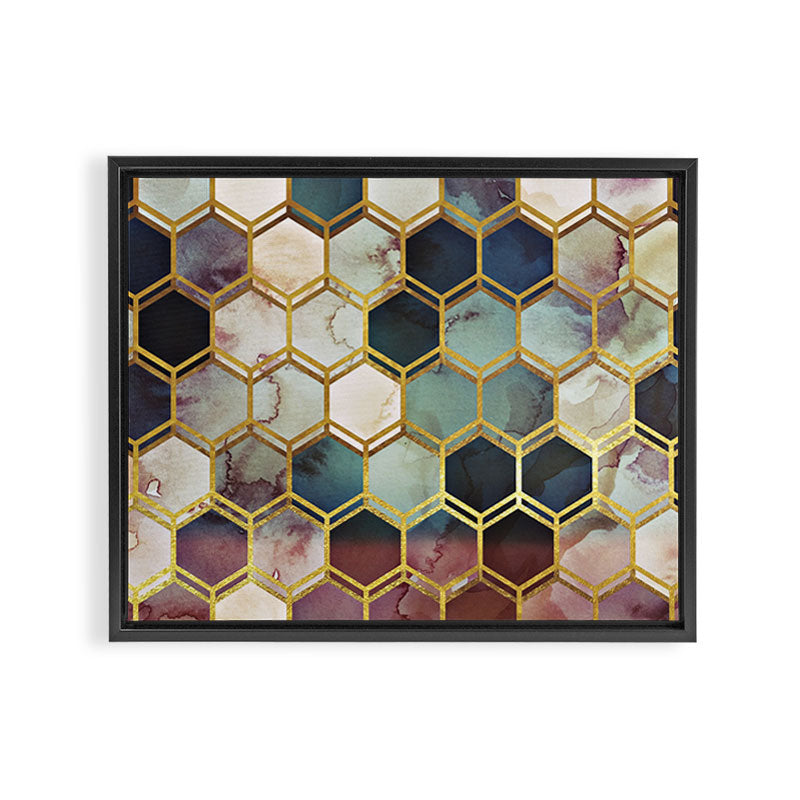 RUGGED MARBLE Framed Canvas Print Gallery Image 14
