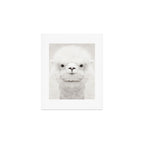 SMILING ALPACA Art Print Gallery Image 1