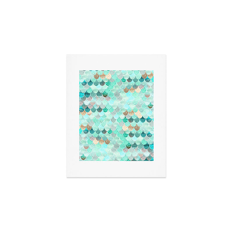 SUMMER MERMAID Art Print Gallery Image 1