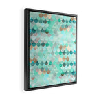 SUMMER MERMAID Framed Canvas Print Gallery Image 2