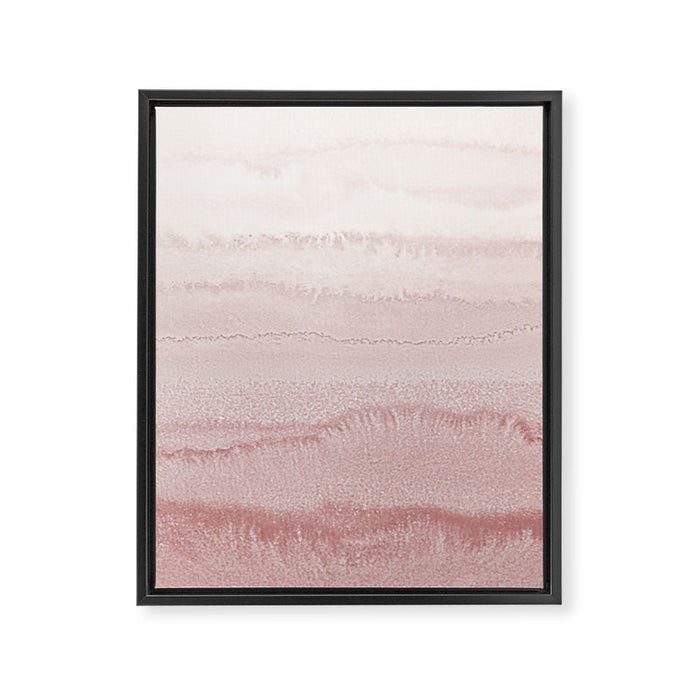 WITHIN THE TIDES - BALLERINA BLUSH Framed Canvas Print Gallery Image 1