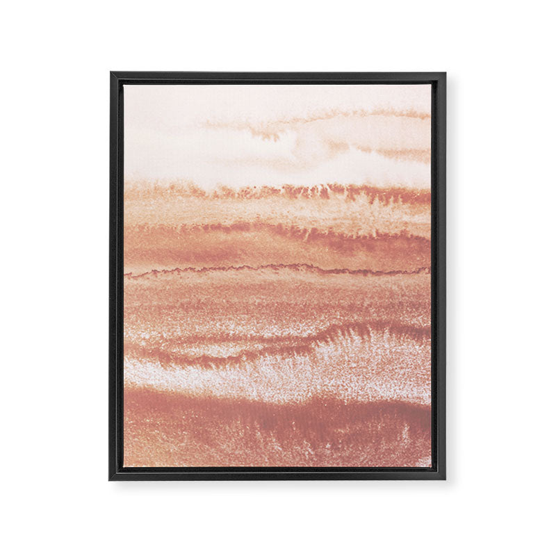 WITHIN THE TIDES BURNISH EARTH by Monika Strigel Framed Canvas Print Gallery Image 8