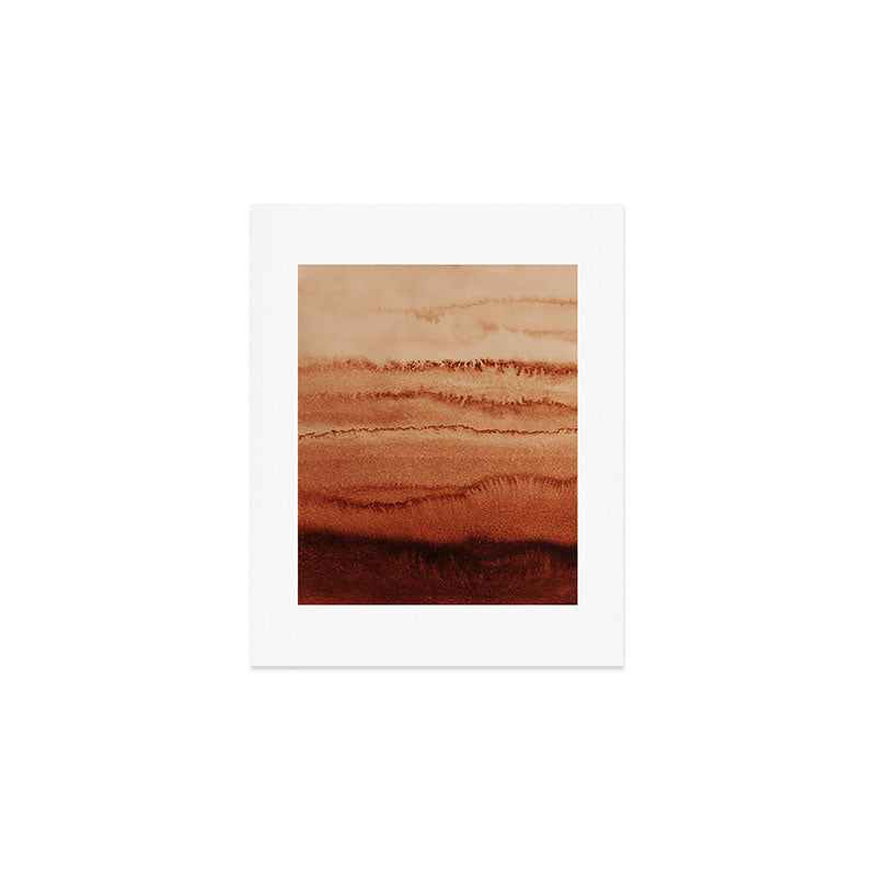WITHIN THE TIDES - CINNAMON DARK Art Print Gallery Image 1