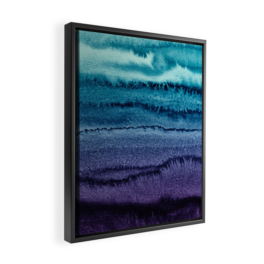 WITHIN THE TIDES EARLY SUNDOWN by Monika Strigel Framed Canvas Print Gallery Image 2