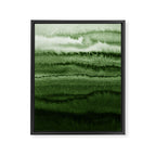WITHIN THE TIDES FOREST GREEN by Monika Strigel Framed Canvas Print Gallery Image 8