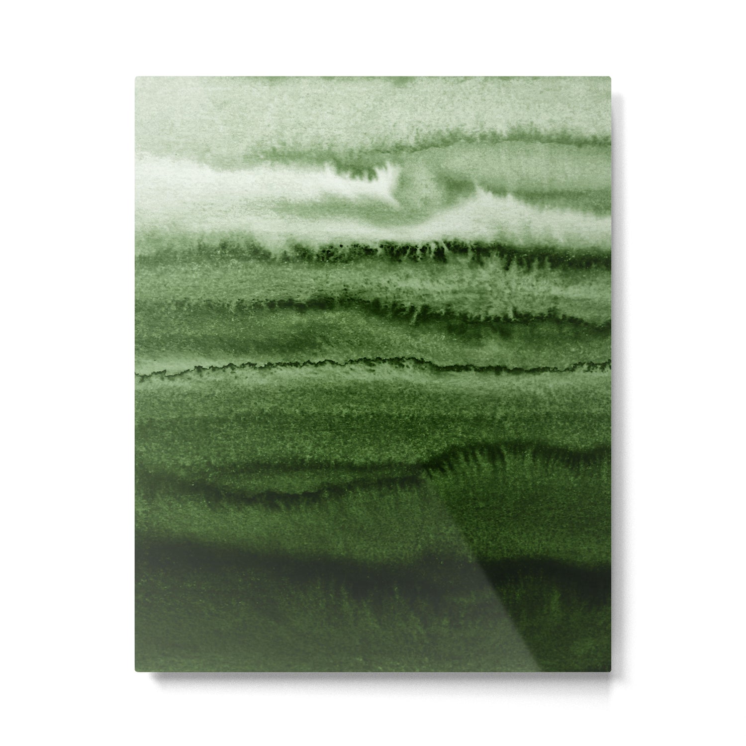 WITHIN THE TIDES FOREST GREEN by Monika Strigel Metal Print Gallery Image 6