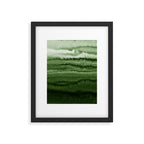 WITHIN THE TIDES FOREST GREEN by Monika Strigel Framed Art Print Gallery Image 6