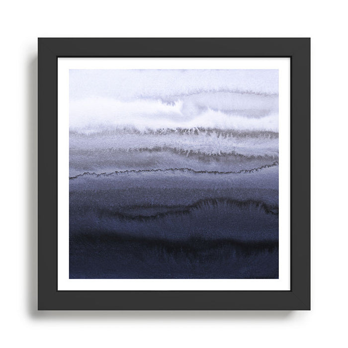 WITHIN THE TIDES BLUE Framed Art Print Gallery Image 1