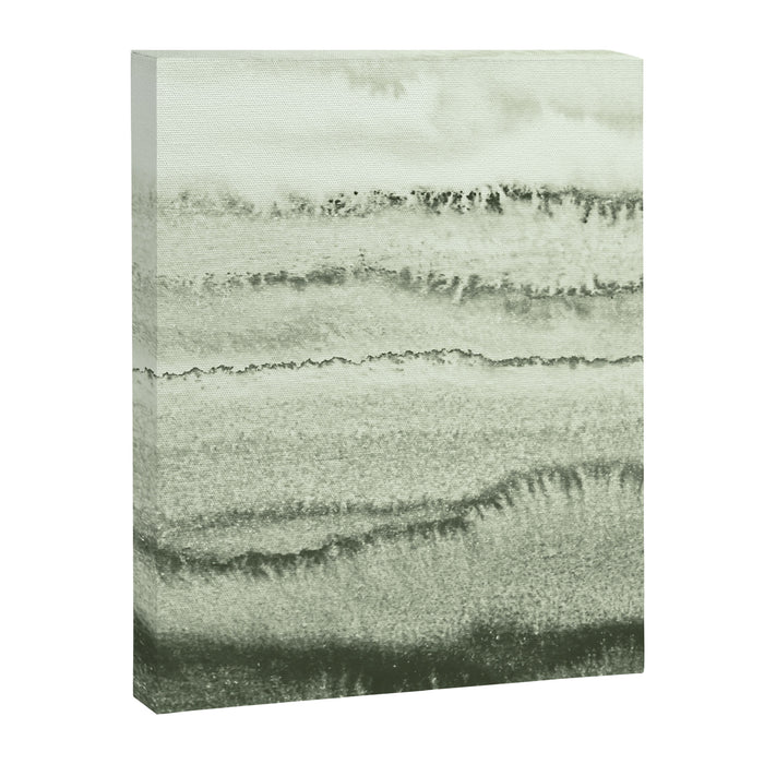 WITHIN THE TIDES - SAGE GREEN by MS  Canvas Print Gallery Image 1