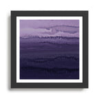 WITHIN THE TIDES ULTRA VIOLET by Monika Strigel Framed Art Print Gallery Image 1