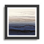 WITHIN THE TIDES WINTER BLUES by Monika Strigel Framed Art Print Gallery Image 1