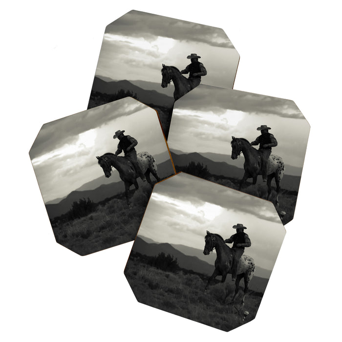 Santa Fe Cowboy on Horse Coaster Gallery Image 1
