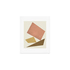 3 Forms Composition - Pink Art Print Gallery Image 1